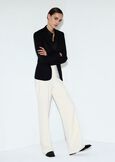 Pantalone Giorgia in tessuto tecnico NERO BLACKBEIGE GESSOBLU Donna immagine n. 1