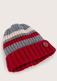 Carita striped cap GRIGIO MEDIUM GREY Woman image number 3