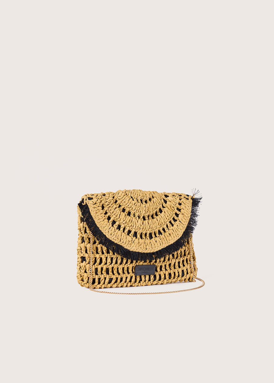 Belide 100% raffia clutch bag  Woman , image number 1