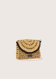 Belide 100% raffia clutch bag  Woman image number 1