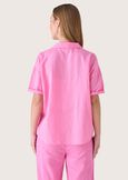 Camicia Chort in misto lino e cotone ROSA IBISCUS Donna immagine n. 3