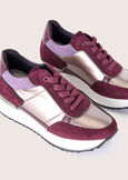 Sherly multi-material sneakers ROSSO SYRAHBLU LAGUNA Woman image number 2