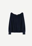 Blusa Cassy in jersey GRIGIO GREYBLUE OLTREMARE  Donna immagine n. 5