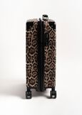Tailor animalier eco-leather trolley NERO BLACK Woman image number 2