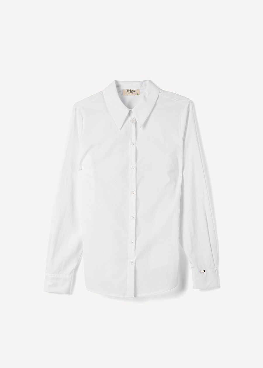 Camicia Alessia-V In Cotone BIANCO WHITE Donna , immagine n. 4