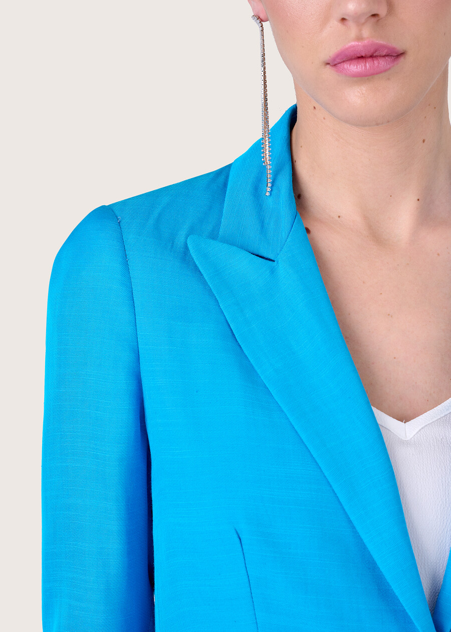 Giacca in misto lino Giasmine BLUE PACIFICMARRONE MOKA Donna , immagine n. 2