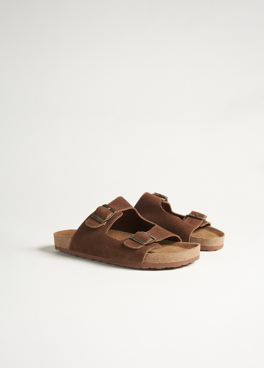 Sasy 100% genuine leather sandal MARRONE Woman , image number 1