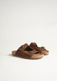 Sasy 100% genuine leather sandal MARRONE Woman image number 1