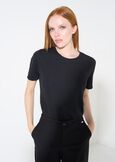 Stella jersey crew-neck T-shirt BIANCONEROBLU Woman image number 1