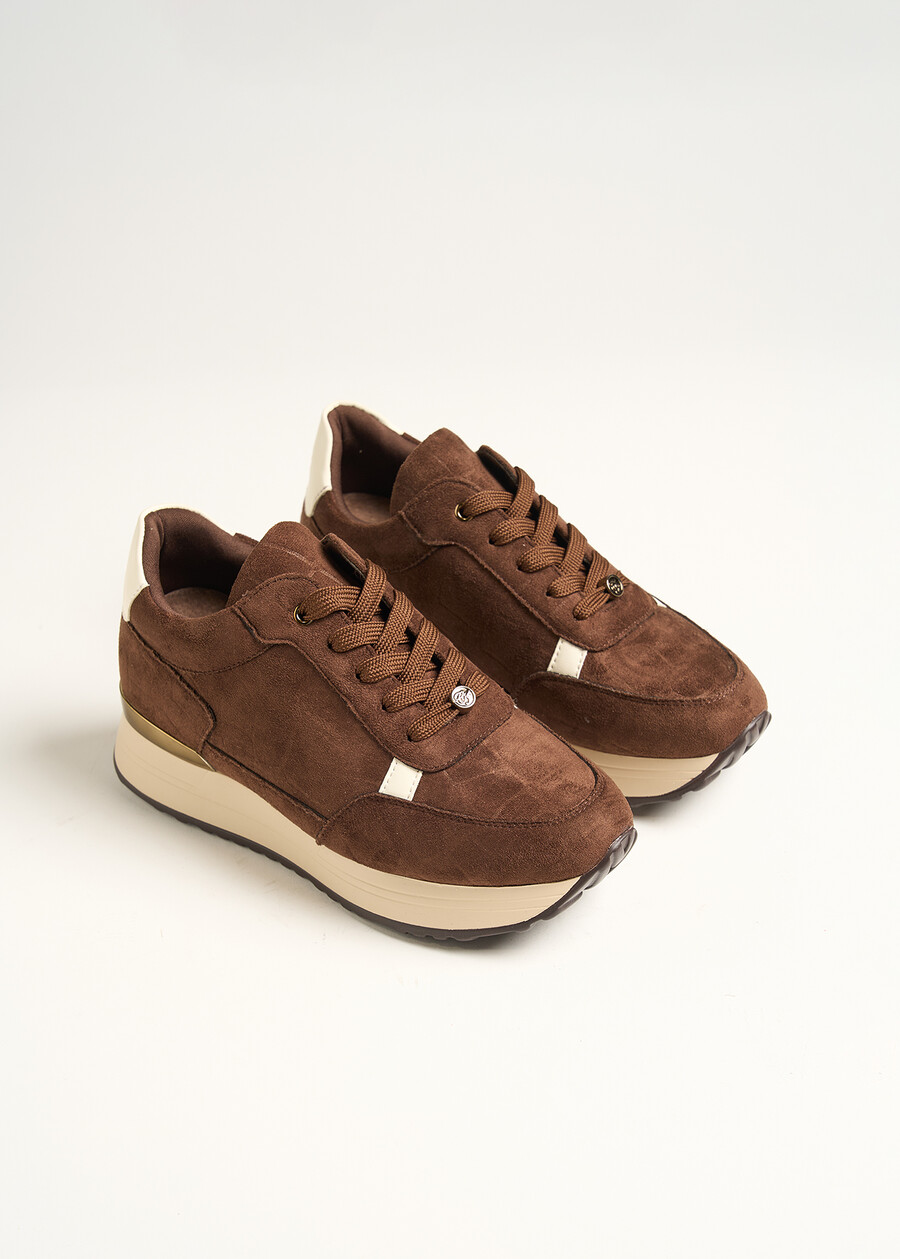 Sneaker Sherly stampa cocco MARRONE Donna , immagine n. 2