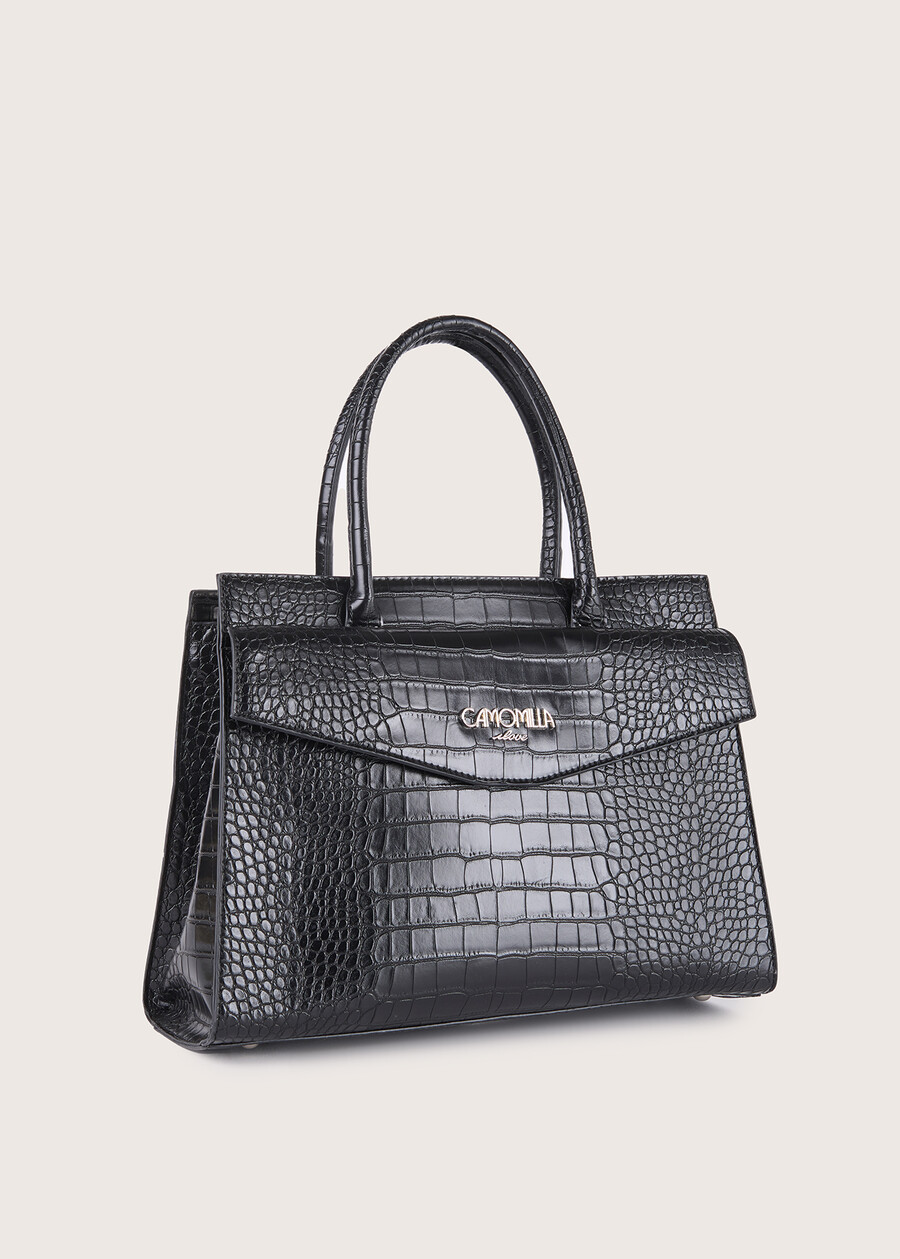 Bauletto Birke in ecopelle NEROMARRONE CASTAGNA Donna , immagine n. 1