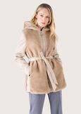 Cappotto Grace in ecopelo BEIGE GREIGE Donna immagine n. 2