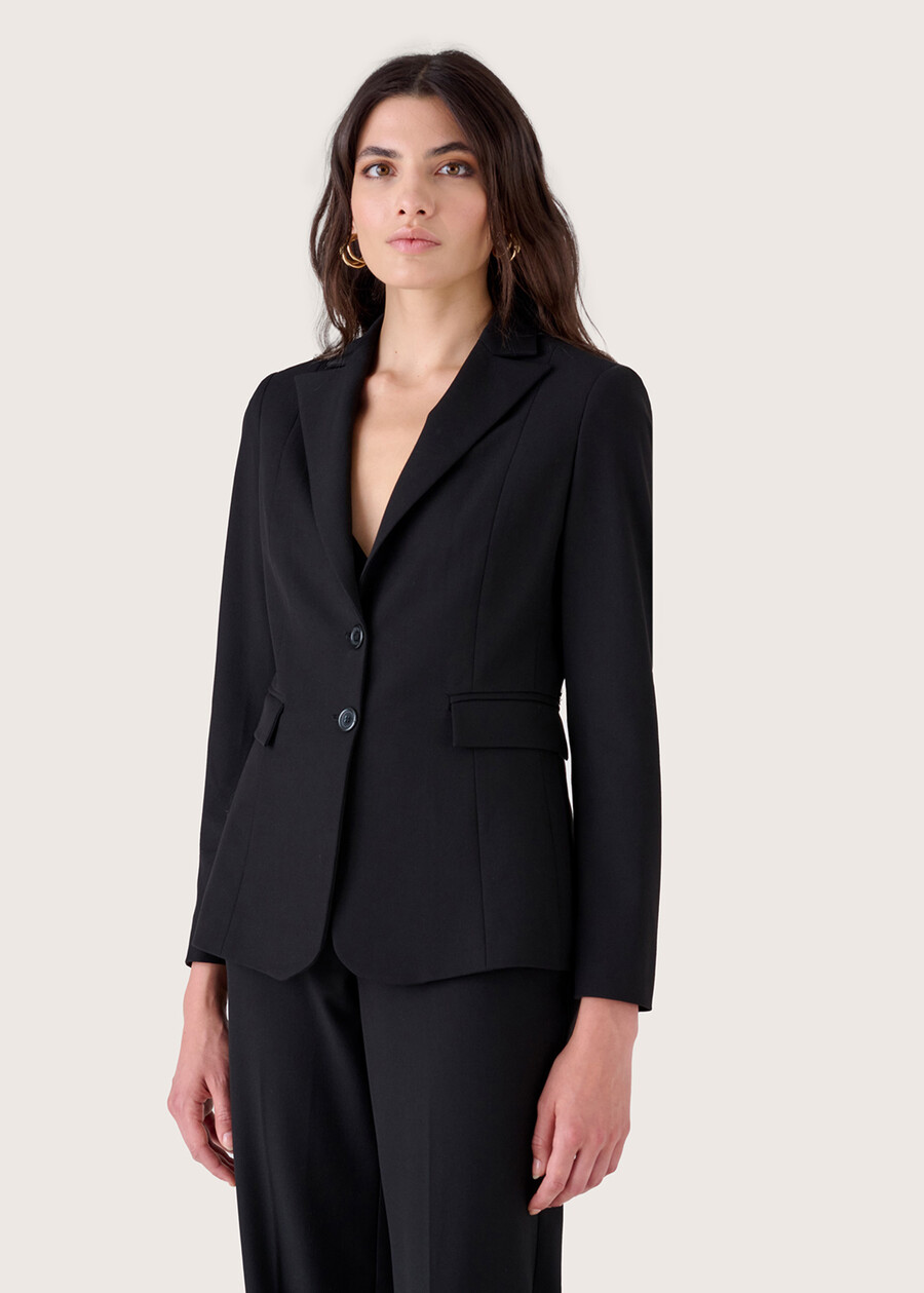 Giacca Giselle in tessuto tecnico NERO BLACKBEIGE GESSOBLU Donna , immagine n. 2