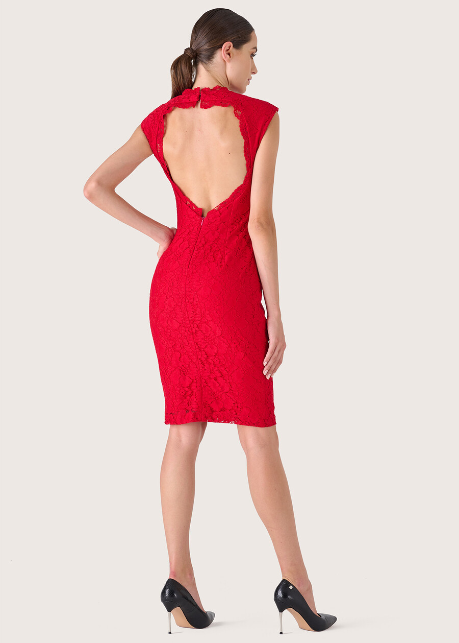 Abito Linda in pizzo ROSSO CARPET Donna , immagine n. 4