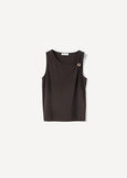 Top Thea con scollo asimmetrico MARRONE JAVABLU OTTANIO Donna immagine n. 4