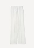 Pantaloni Giorgia-E in lino e viscosa BLUBIANCO WHITE Donna immagine n. 7