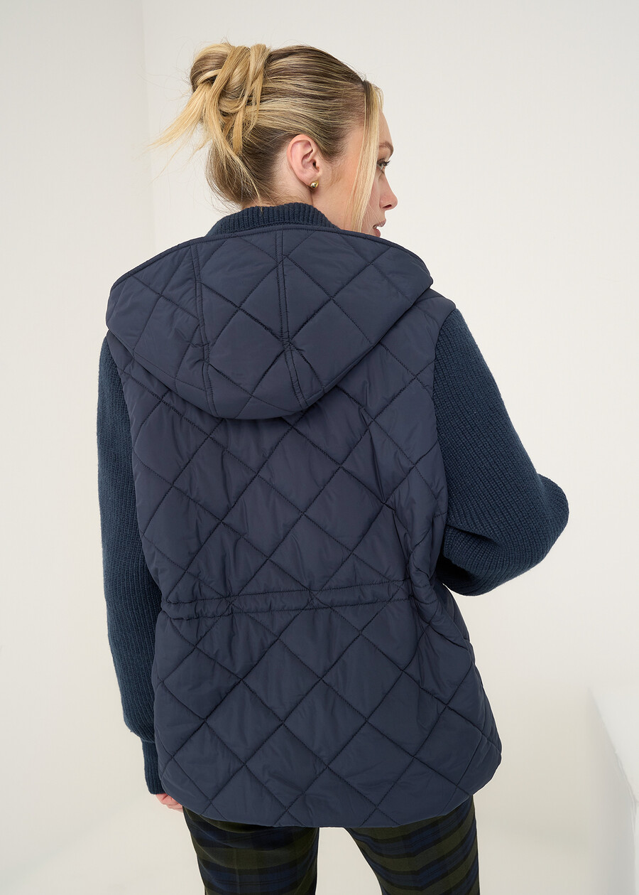 Piumino Gary combinato BLU Donna , immagine n. 3