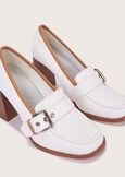 Mocassino con tacco Sax BIANCO Donna immagine n. 2