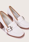 Sax heeled moccasin BIANCO Woman image number 2