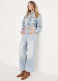 Pantalone Deny in 100% cotone BIANCO WHITE Donna immagine n. 1