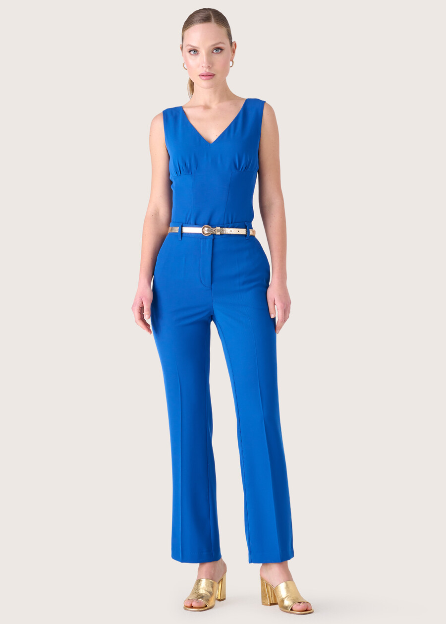 Pantalone Jacquelia in cady BLUE NETTUNO Donna , immagine n. 1