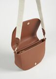 Tracolla Bammy in ecopelle BEIGE AVENAMARRONENERO BLACK Donna immagine n. 3