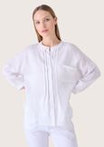 Camicia Cilly 100% lino BIANCO Donna immagine n. 1