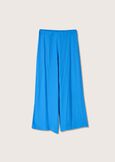 Pantaloni Megan in viscosa ecovero BLU CARRIBEAN Donna immagine n. 4