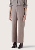 Pantalone Piper 100% cotone GRIGIO TORTORANERO BLACK Donna immagine n. 3