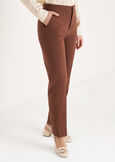 Pantalone Alice in bengalina BLUBIANCO WHITEMARRONENERO BLACK Donna immagine n. 3