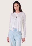 Maya openwork cardigan BIANCO OPTICAL Woman image number 1