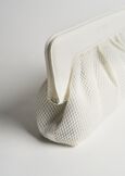 Blackey mesh fabric pochette BIANCO WHITENERO BLACK Woman image number 2