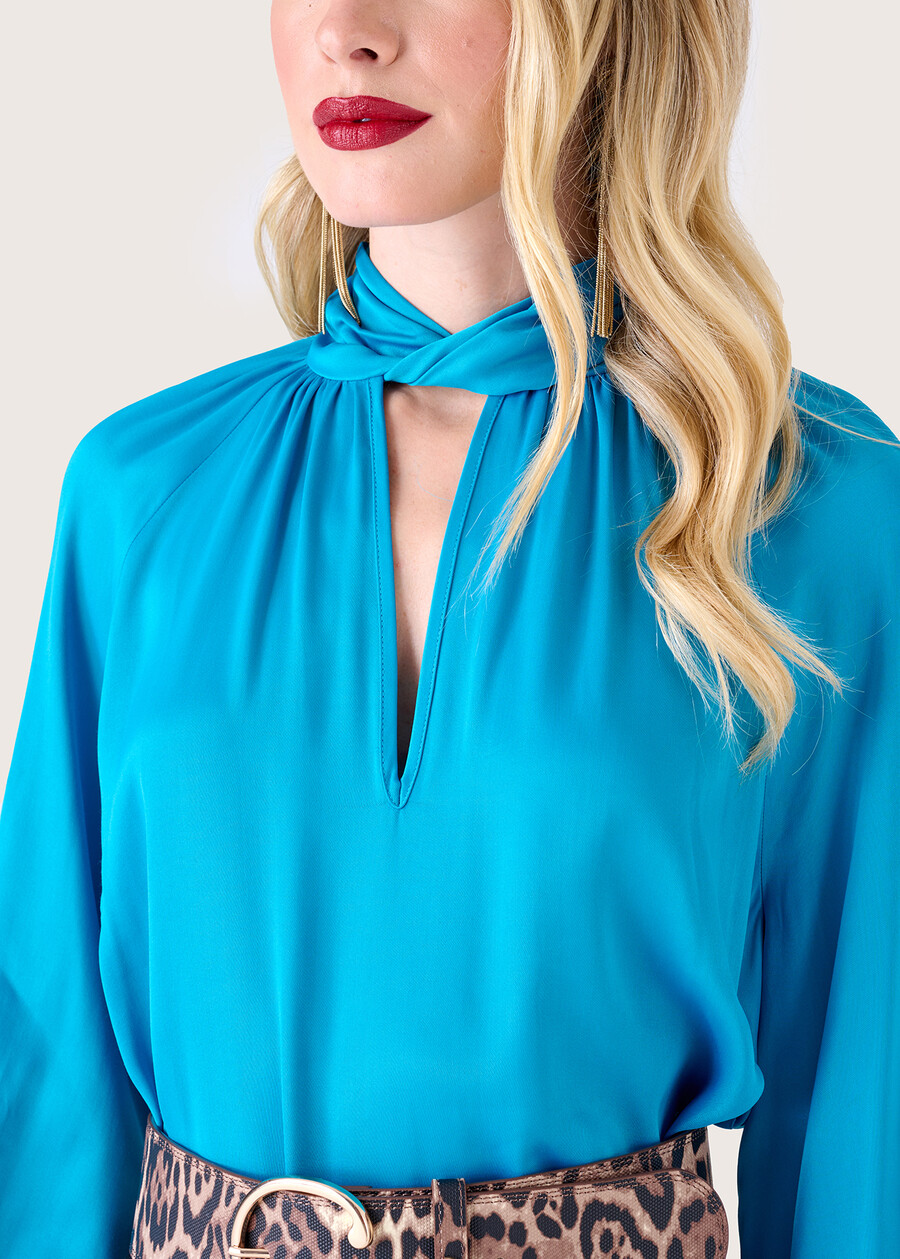Blusa Chiara 100% viscosa BLUE COLONIAL Donna , immagine n. 3