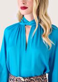 Blusa Chiara 100% viscosa BLUE COLONIAL Donna immagine n. 3