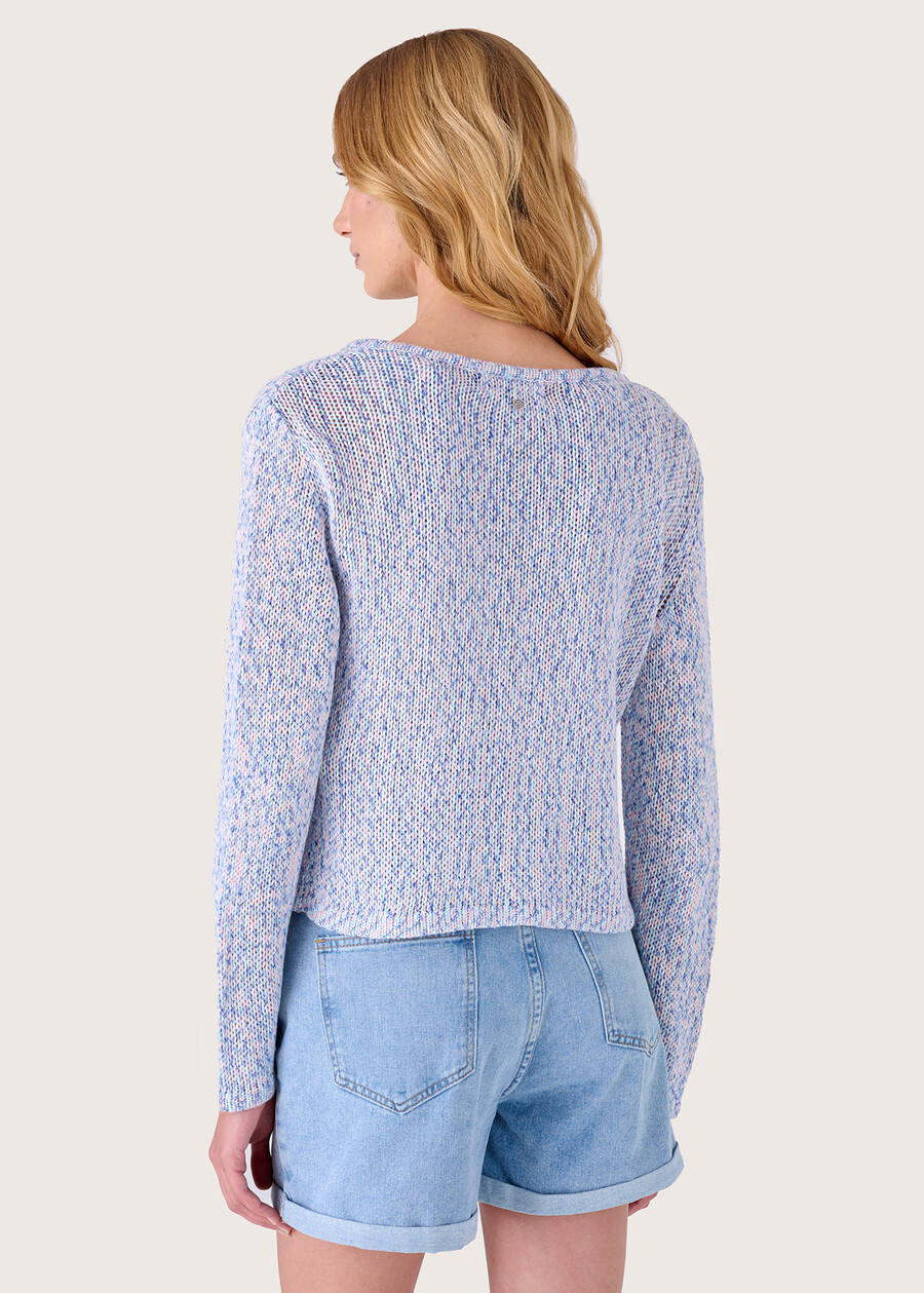 Tim yarn twin-set BLU SURF Woman , image number 4