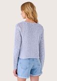 Tim yarn twin-set BLU SURF Woman image number 4