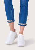 Penny denim Capri trousers DENIM Woman image number 3