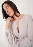 Blusa Shara In Jersey GRIGIO GREYBLUE OLTREMARE  Donna immagine n. 2