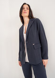 Giselle-L Comfort Blazer BLU AVION Woman image number 1