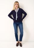 Mery 2-in-1 sweater with shirt BLU Woman image number 4