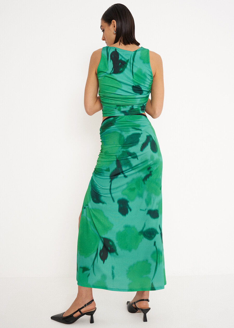 Gilda jersey skirt VERDE GARDEN Woman , image number 5