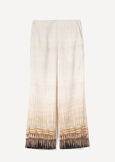 Peter Printed Viscose Trousers BEIGE LIGHT BEIGE Woman image number 5