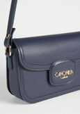 Breona Big eco-leather crossbody bag BIANCO WHITEBLUE OLTREMARE  Woman image number 4