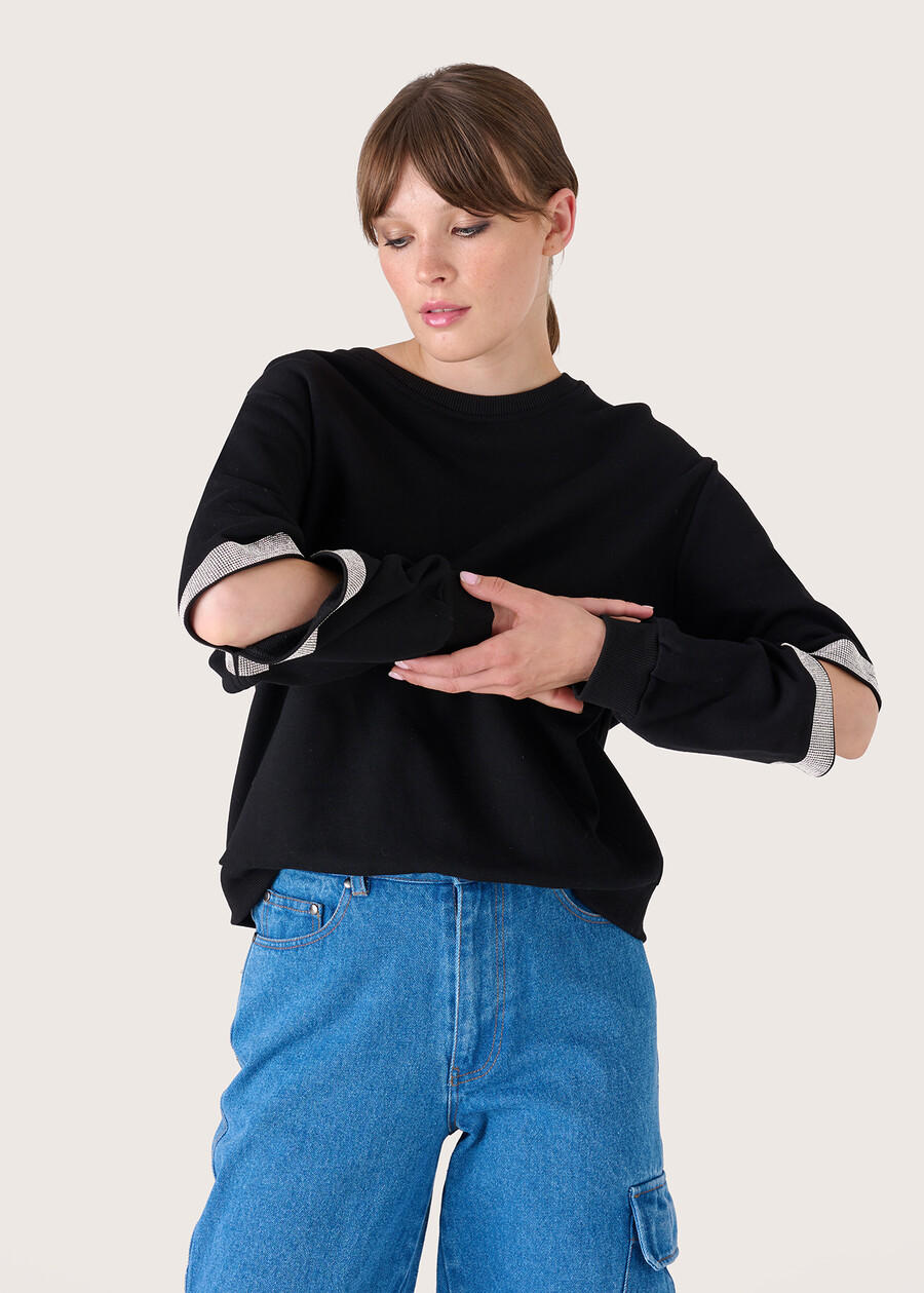 Maglia Salak 100% cotone NERO Donna , immagine n. 2