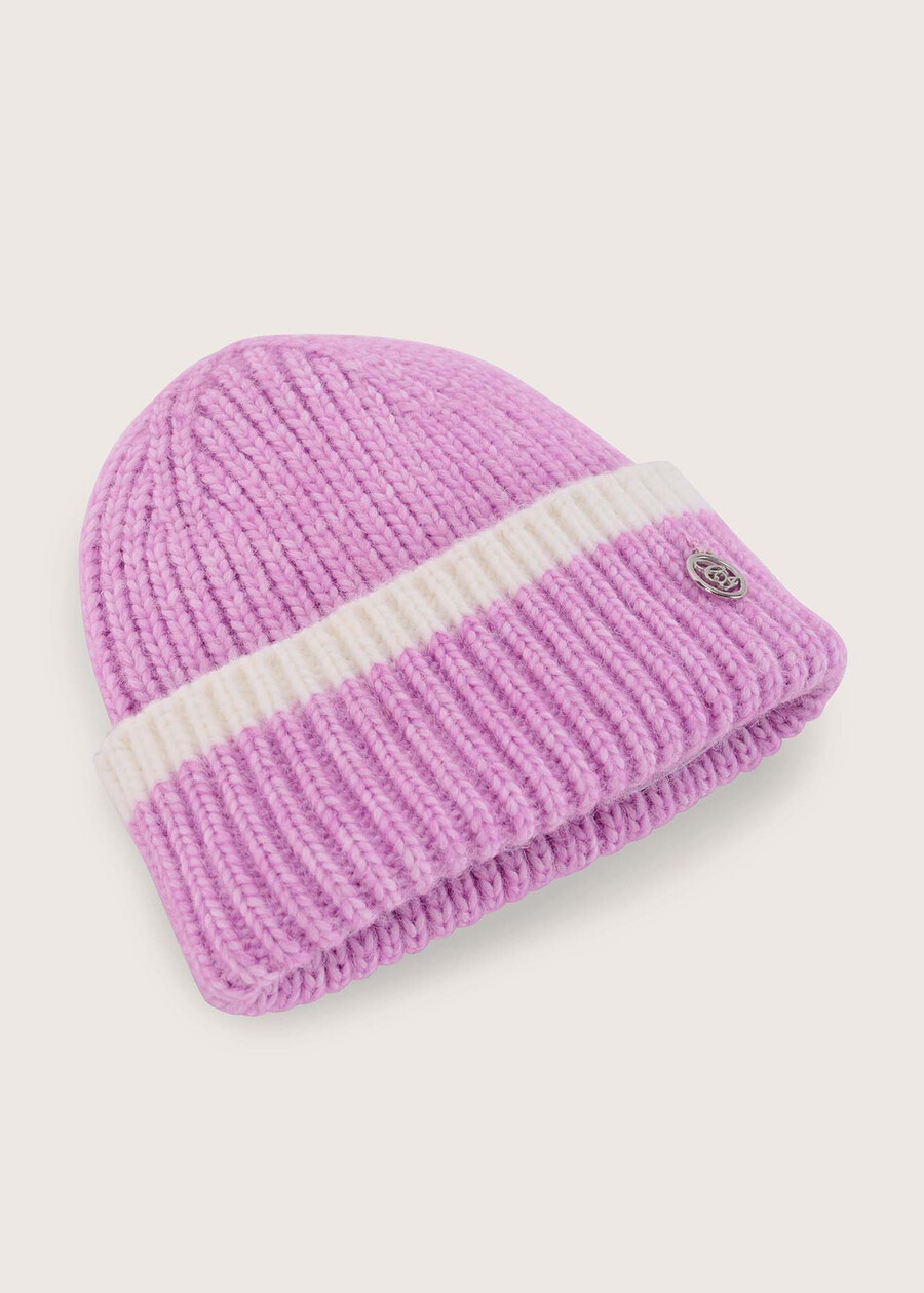 Cappello Cea a coste VIOLA IRIS Donna , immagine n. 3