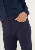 Pantaloni Kate Runner in punto Milano BEIGE LATTEBLU Donna immagine n. 3