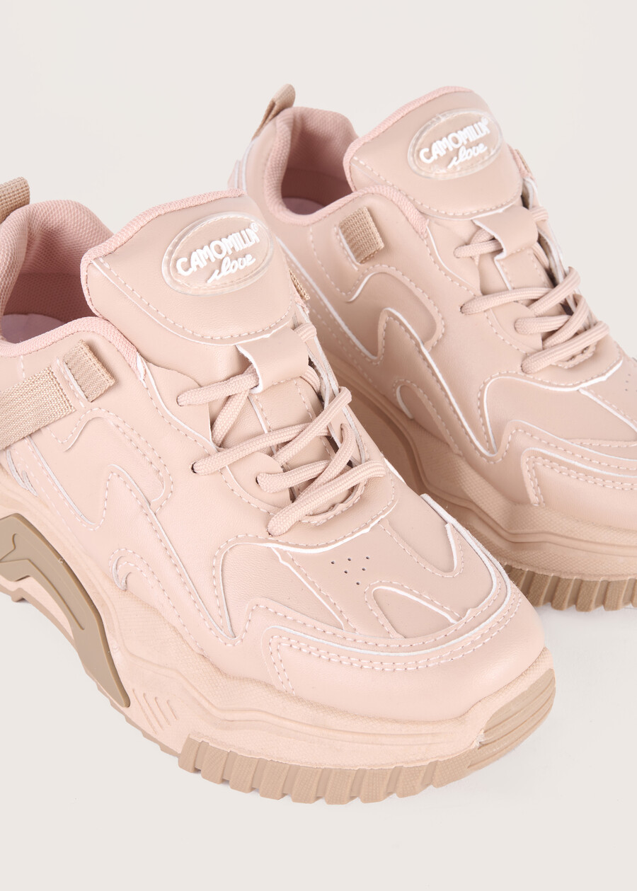Sneaker Sydne in ecopelle ROSA NUDO Donna , immagine n. 2