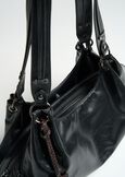 Bahia krinkle faux leather bag NERO Woman image number 4