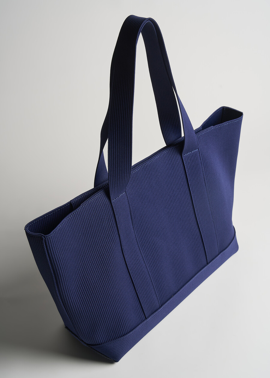 Borsa shopping Blask in tessuto tecnico BLU Donna , immagine n. 2