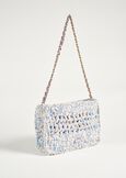Bila woven paper clutch bag VIOLA MULBERRYBEIGE AVENA Woman image number 1